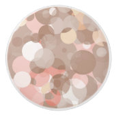 Einfaches Muster - Kreise Keramikknauf (Vorderseite)