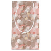 Einfaches Muster - Kreise Kleine Geschenktüte (Vorderseite)