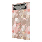 Einfaches Muster - Kreise Mini Klemmbrett (Gewinkelt2)