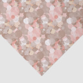 Einfaches Muster - Kreise Seidenpapier (Ausschnitt)