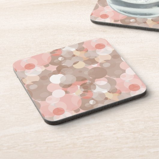 Einfaches Muster - Kreise Untersetzer (Linke Seite)