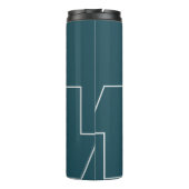 Einfaches Muster Thermosbecher (Rückseite)