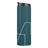 Einfaches Muster Thermosbecher (Nach rechts gedreht)