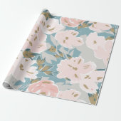 Einfaches nahtloses Muster des handgezogenen Gouac Geschenkpapier (Ungerollt)