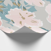 Einfaches nahtloses Muster des handgezogenen Gouac Geschenkpapier (Ecke)