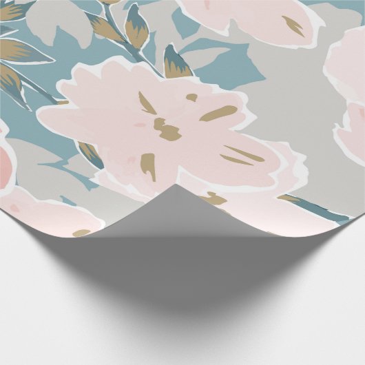 Einfaches nahtloses Muster des handgezogenen Gouac Geschenkpapier (Ecke)