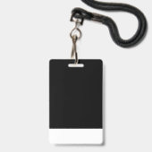 Einfaches Namensdatum VIP All Access Pass Konzert Ausweis (Rückseite mit Lanyard)