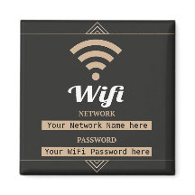Einfaches Netzwerkkennwort für WiFi Details