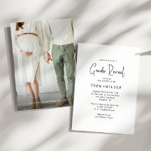 Einfaches neutrales Foto des Babygeschlechts