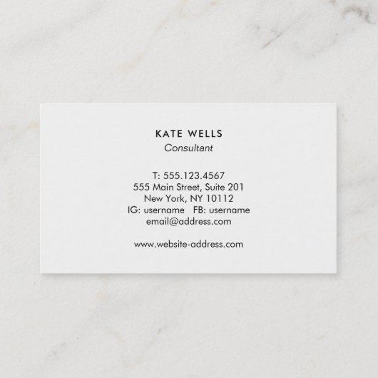 Einfaches Niedlich-Gold-Glitzer-Herzklopfennetz Visitenkarte (Rückseite)