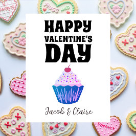 Einfaches Niedliches Herz Happy Valentines Day Cou