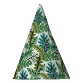 Einfaches Niedliches Jungle Safari Leaf Partyhütchen (Rechts)