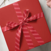 Einfaches Niedliches, klassisches Streifenmuster Satinband