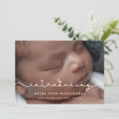 Einfaches niedliches Schriftart Einführung in das  Ankündigung (Stehend Vorderseite)