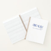 Einfaches Notebook Notizblock (Innenseite)