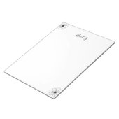 Einfaches Notepad Notizblock (angewinkelt)