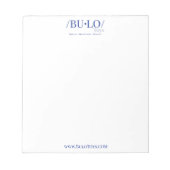 Einfaches Notepad Notizblock (Vorderseite)