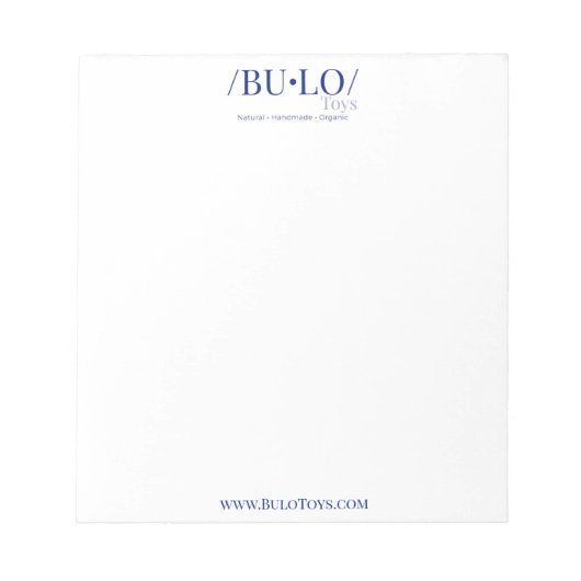 Einfaches Notepad Notizblock (Vorderseite)