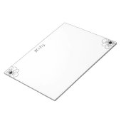 Einfaches Notepad Notizblock (angewinkelt)