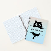Einfaches Notizbuch Journal | Katzenmutter | Katze (Innenseite)