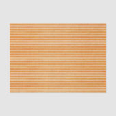 Einfaches Orangenstreifenpapier Seidenpapier (Vorderseite)