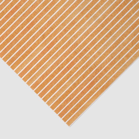 Einfaches Orangenstreifenpapier Seidenpapier (Ausschnitt)