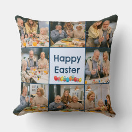Einfaches Osterkissen-Foto Kissen