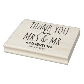 Einfaches Paar Dankeschön Bag Gummistempel (Stempel)