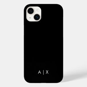 Einfaches Paar-Name monogrammiert Case-Mate iPhone 14 Plus Hülle