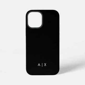 Einfaches Paar Name monogrammiert iPhone 12 Mini Hülle
