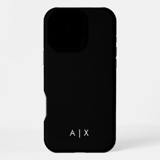 Einfaches Paar Name monogrammiert iPhone 16 Pro Max Hülle