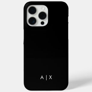 Einfaches Paarname monogrammiert Case-Mate iPhone Hülle