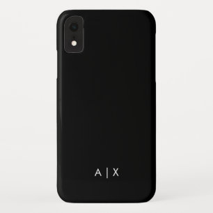 Einfaches Paarname monogrammiert Case-Mate iPhone Hülle