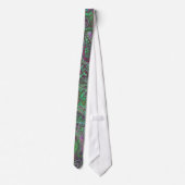 Einfaches Paisley 2 Krawatte (Rückseite)