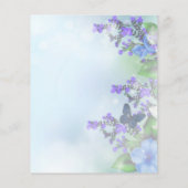 Einfaches Papier für Blumengestanzpapier (Rückseite)