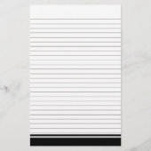 Einfaches Papier für die Schreibwaren (Vorderseite)