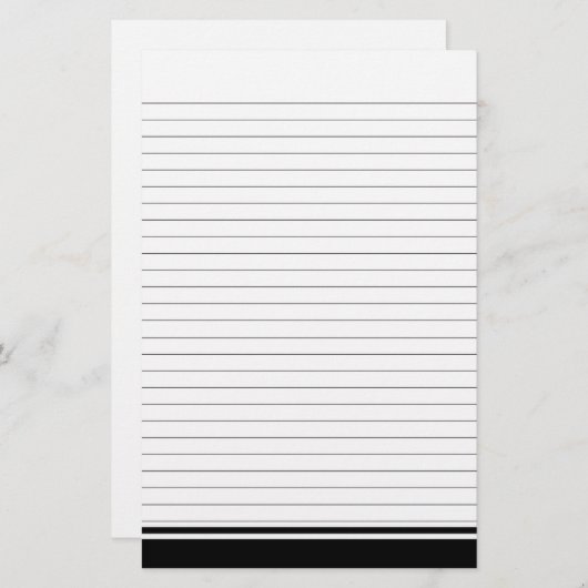 Einfaches Papier für die Schreibwaren (Vorne/Hinten)