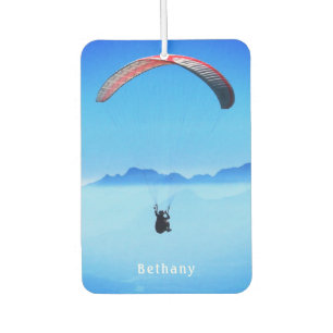 Einfaches Paragliding-Foto mit blauem Himmel Autolufterfrischer