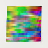 einfaches Parallellinienmuster | ABSTRAKT Wandteppich (Vorderseite (Horizontal))