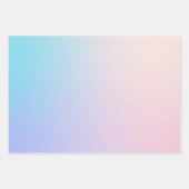 Einfaches Pastell-Verpackungspapier Flachblatt-Set Geschenkpapier Set (Vorderseite 3)