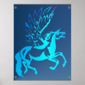 Einfaches Pegasus Poster (Vorne)