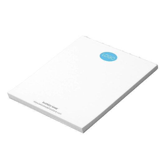 Einfaches, Personalisiertes Design Notizblock (Rotiert)