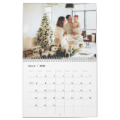 Einfaches Personalisiertes Foto der 2022-Familie Kalender (Mär 2026)