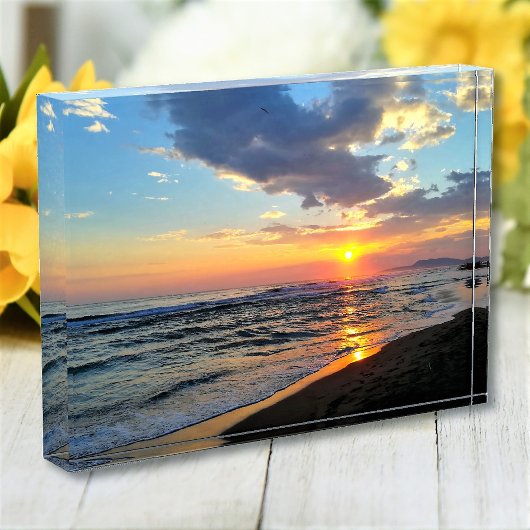 Einfaches Personalisiertes Foto-Foto Fotoblock