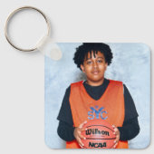 Einfaches Personalisiertes Foto Schlüsselanhänger (Vorderseite)