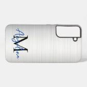 Einfaches Personalisiertes Samsung Galaxy Case Hülle (Rückseite (Horizontal))