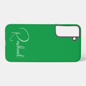 Einfaches Personalisiertes Samsung Galaxy Case Hülle (Rückseite (Horizontal))