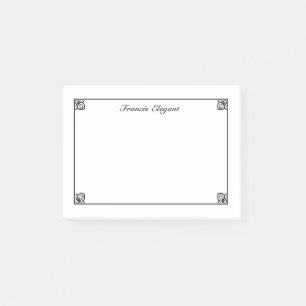 Einfaches Personalisiertes Schreiben an elegant-gr Post-it Klebezettel