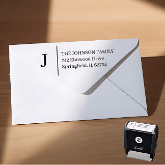 Einfaches personalisiertes Selbstfärbestempel mit Permastempel