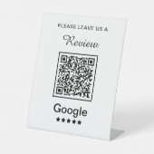 Einfaches Personalisiertes Unternehmen Verlasst ei Sockelschild (Vorderseite)